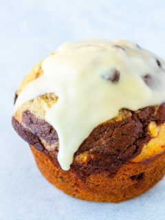 Glazed Chocolate Orange Muffins Picture