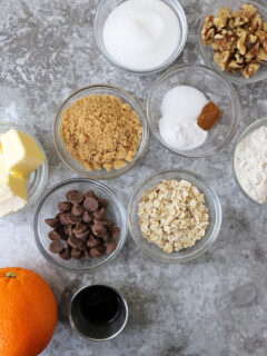 Gluten Free Chocolate Chip Cookies with Orange Picture