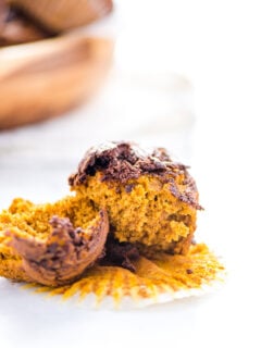 Gluten Free Nutella Swirl Pumpkin Muffins Picture