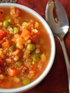 Lentil Vegetable Soup Image