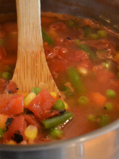 Lentil Vegetable Soup Picture