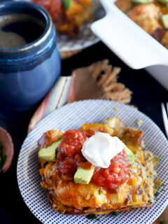 Mexican Breakfast Biscuit Bake Image