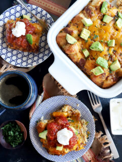 Mexican Breakfast Biscuit Bake Pic