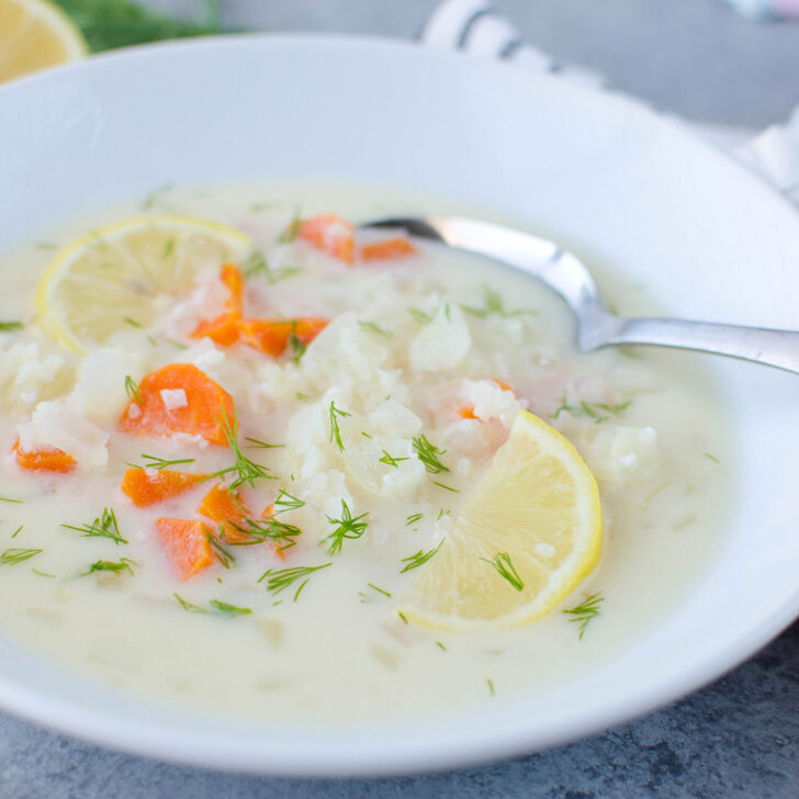 Paleo Greek Lemon Chicken Soup Photo