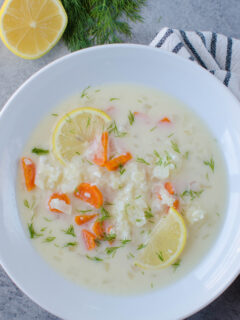 Paleo Greek Lemon Chicken Soup Picture