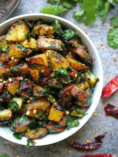 Potato Salad with Moringa Leaves Pic