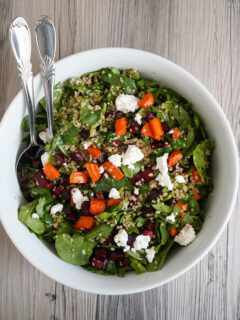 Roasted Beet and Carrot Quinoa Salad Image