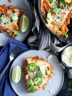 Short Rib Mexican Skillet Pie Image