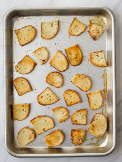 Toaster Oven Bagel Chips Pic