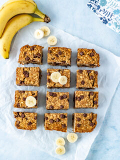 Chocolate Chip Banana Oatmeal Bars Picture