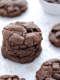 Gluten Free Double Chocolate Chunk Cookies Image