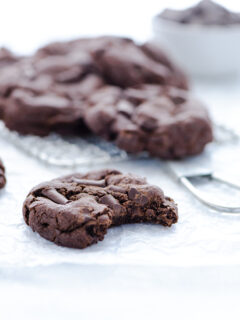 Gluten Free Double Chocolate Chunk Cookies Pic