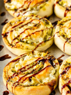 Pesto Chicken Pizza Rolls Picture