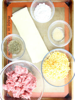 Puff Pastry Sausage Cheddar Pinwheels Picture