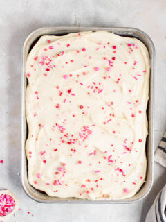 Red Velvet Sheet Cake Image
