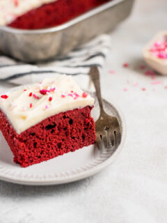 Red Velvet Sheet Cake Picture
