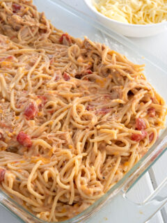 Chicken Spaghetti Bake Picture