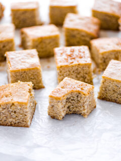 Gluten Free Banana Bread Bars Pic