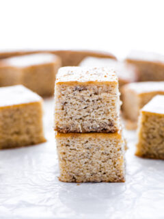 Gluten Free Banana Bread Bars Picture