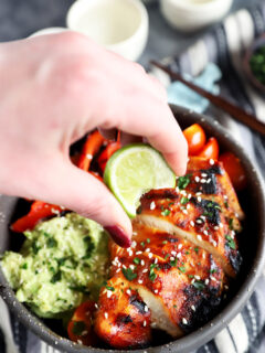 Korean Spicy Chicken Rice Bowls Picture