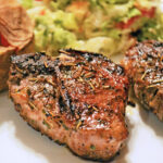Pan Fried Lamb Chops with Rosemary Photo
