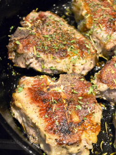 Pan Fried Lamb Chops with Rosemary Picture