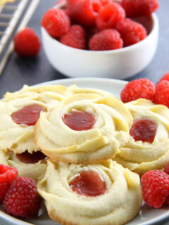 Raspberry Butter Cookies Pic