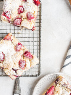 Raspberry Lemon Cookie Bars Image