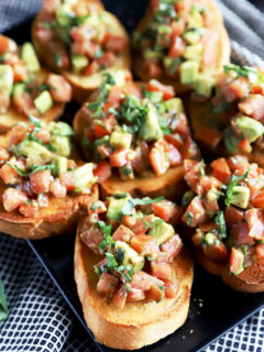 Avocado Bruschetta Pic