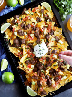 Carne Asada Nachos Pic