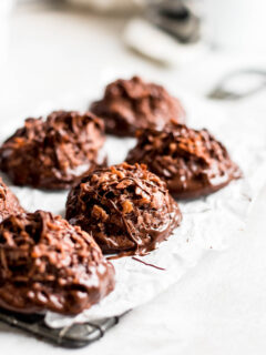 Double Chocolate Macaroons Image