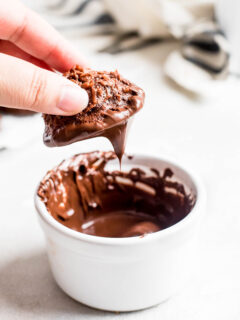 Double Chocolate Macaroons Picture