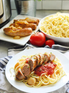 Instant Pot Italian Sausage Picture