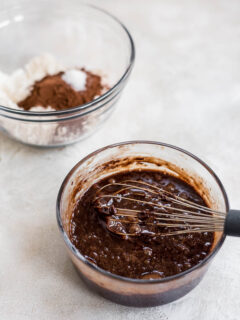 Skillet Brownies Pic