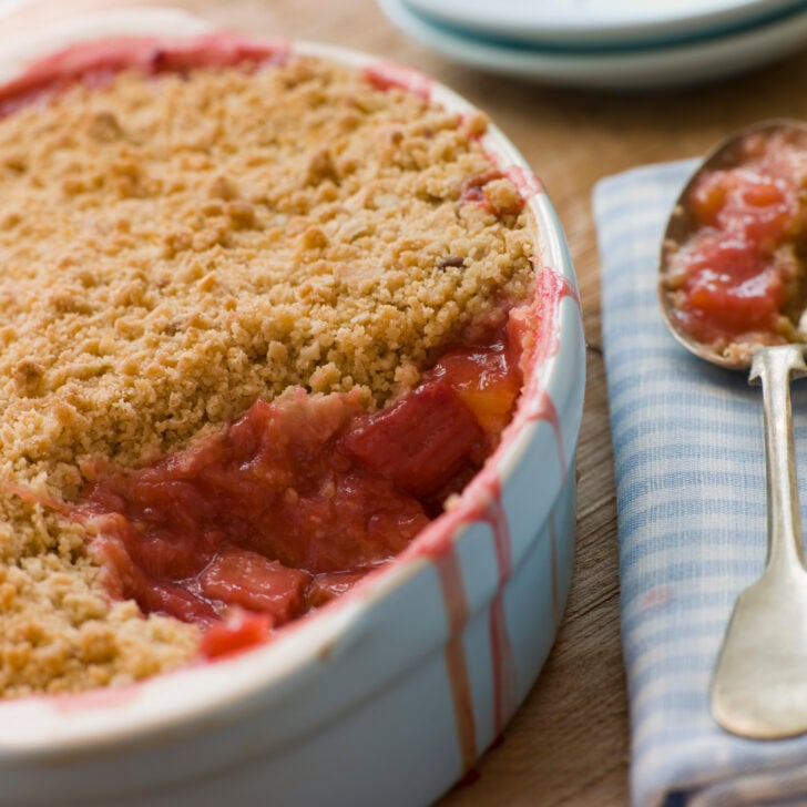 Rhubarb Crumble Photo
