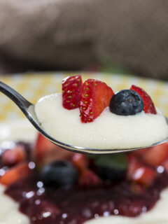 Semolina Pudding Image