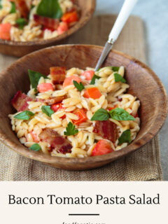 Bacon Tomato Pasta Salad Pic