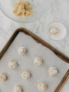 Gluten Free Lemon Crinkle Cookies Recipe Pic