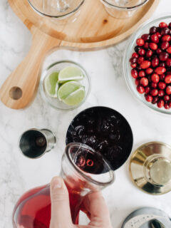 Cranberry Gimlet Recipe Image