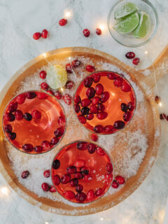 Cranberry Gimlet Recipe Photo