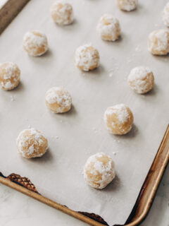Easy Gluten Free Lemon Crinkle Cookies Recipe Image