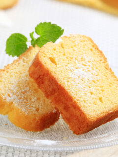Lemon pound cake photo