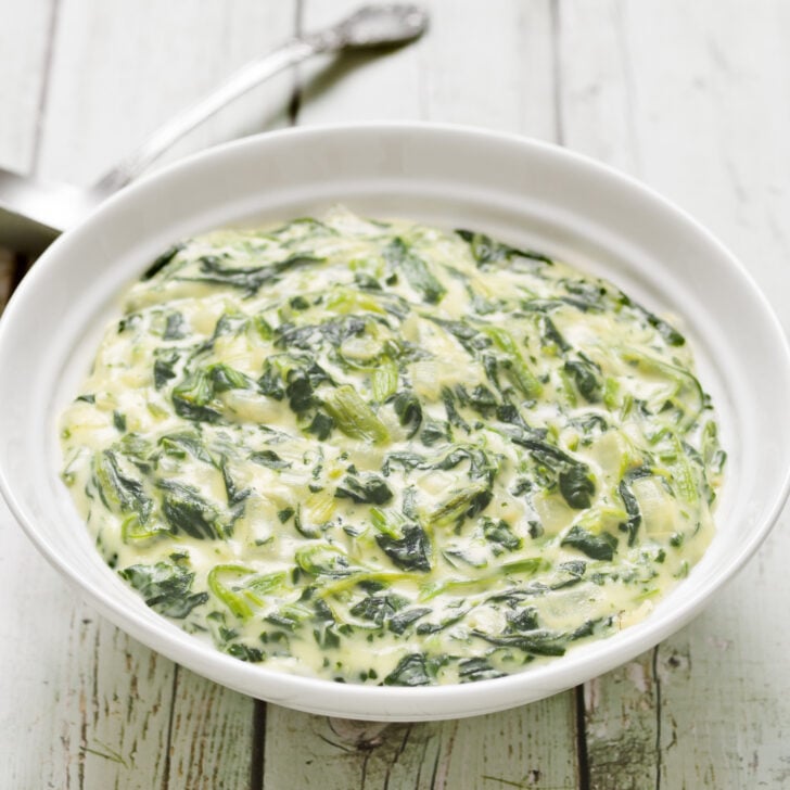 Vegan Creamed Spinach Photo