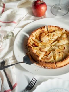Deep Dish Apple Tart Picture
