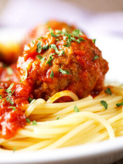 Spaghetti and Meatballs Recipe Image