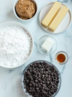 Buckeye Balls Ingredients Photo