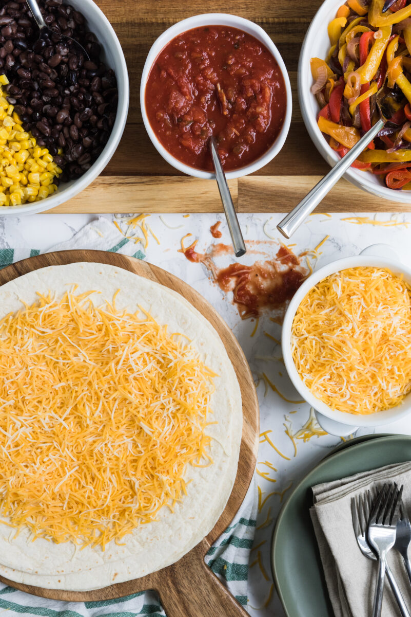 Southwest Veggie Quesadilla Recipe Food Fanatic