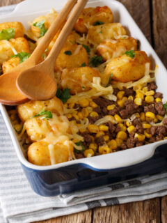 Taco Tater Tot Casserole Recipe Image
