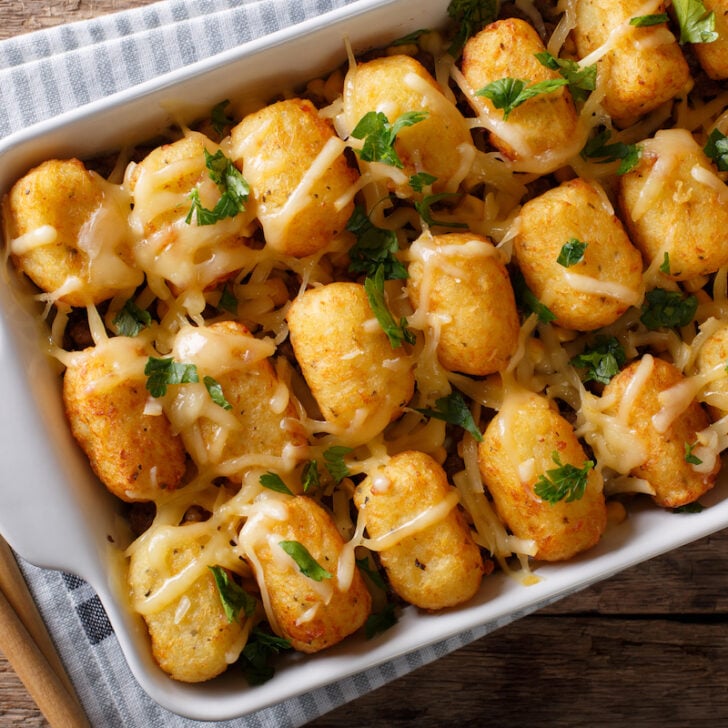 Taco Tater Tot Casserole Recipe Photo