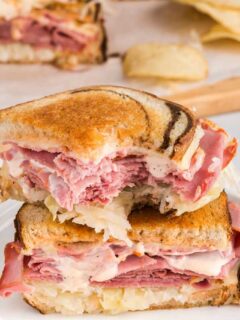 Spaceships and Laser Beams Reuben Sandwich Recipe Photo